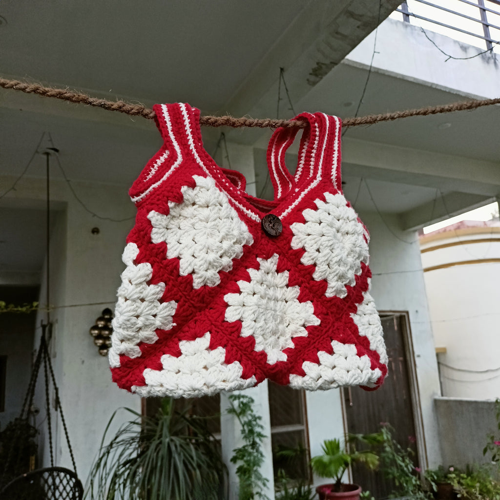 Crimson Classic Tote