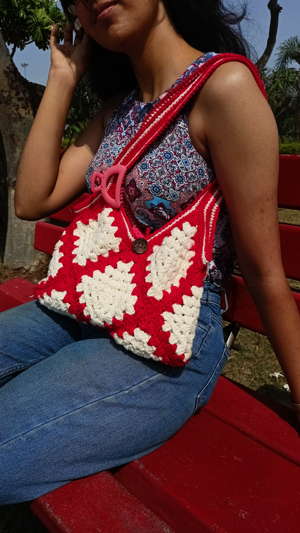 Crimson Classic Tote