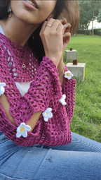 The Petal Silhouette Shrug