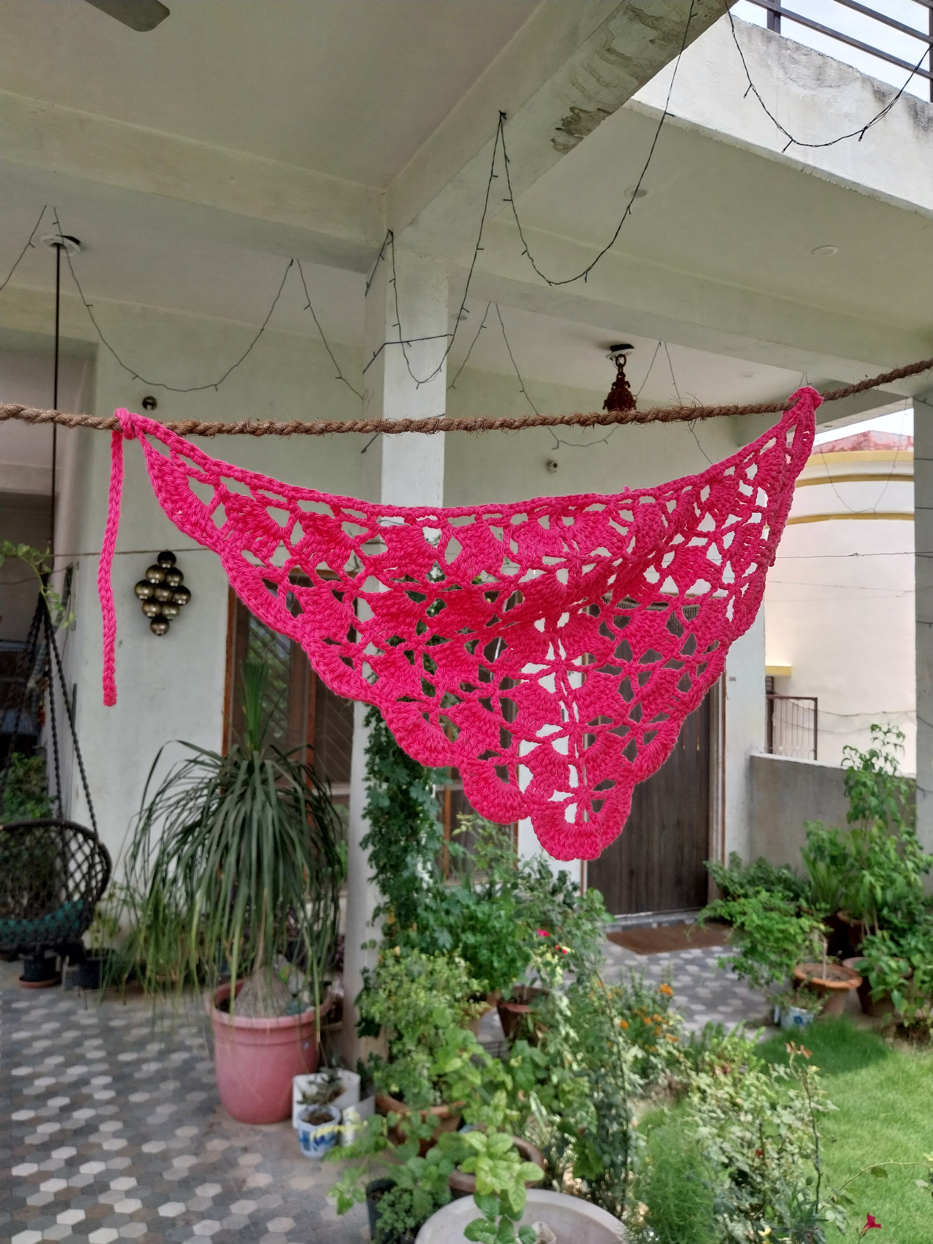 The Crochet Dual Drape