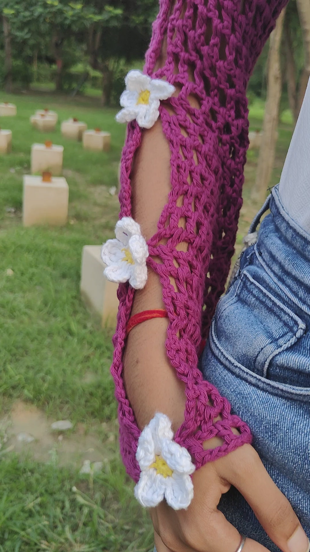The Petal Silhouette Shrug